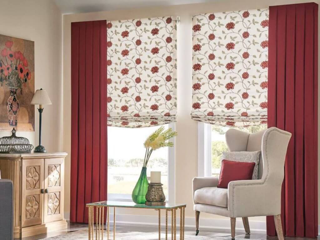 Inverted Pleat Drapes