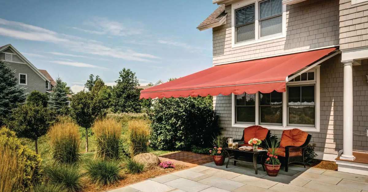 Window awnings are designed to shield your home from unpredictable weather conditions. By preventing rain from hitting your windows directly, they help reduce the risk of water damage, leaks, and mold growth.