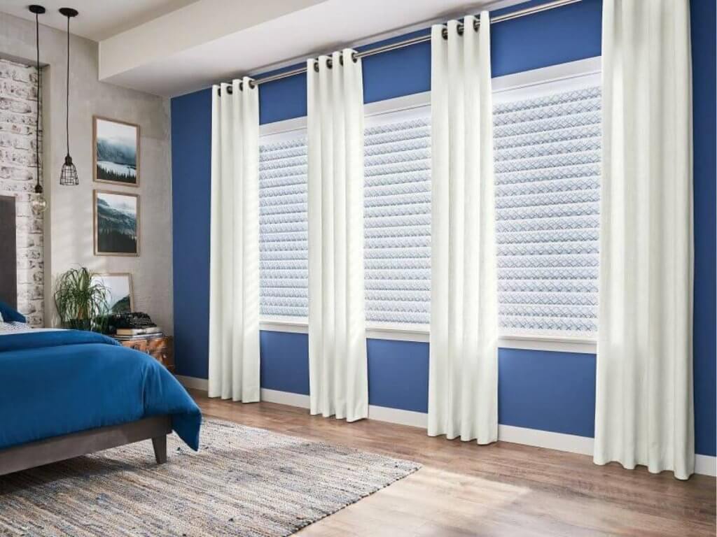 The right drapery colors help your home support the way you actually live: cooler, brighter, softer, and with less effort