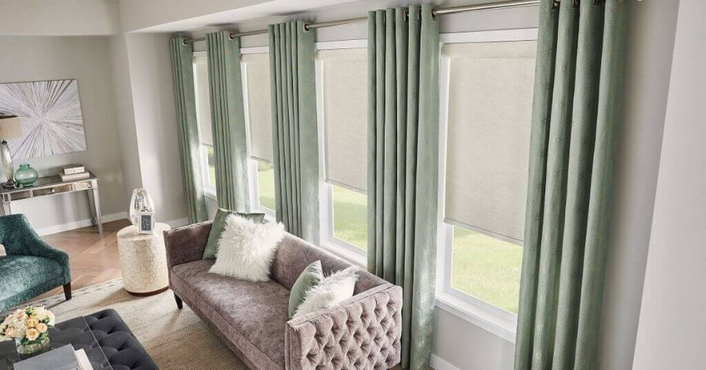 The right drapery colors help your home support the way you actually live: cooler, brighter, softer, and with less effort