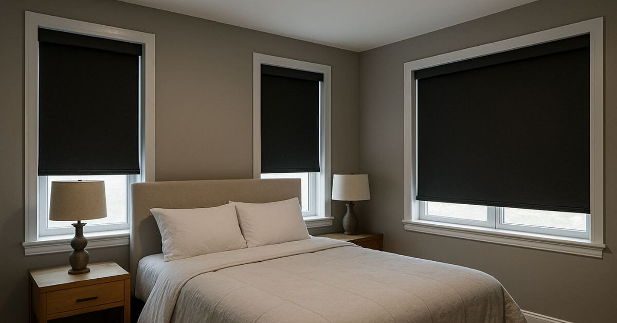 learn the benefits of blackout roller shades for every room in your home
