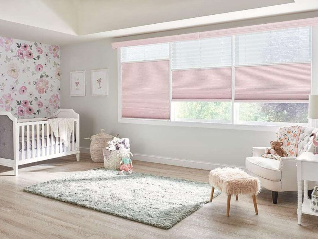 Light exposure can have a profound influence on your baby's sleep patterns. Blackout shades block out sunlight and artificial glow, helping your child's brain produce melatonin, the hormone that regulates sleep.